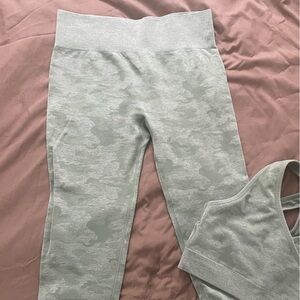 Gym Shark Camo Seamless Leggings